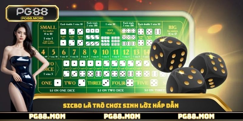 Sicbo - Trò Chơi Xúc Xắc Tỷ Lệ Thắng Cao Hấp Dẫn Tại PG88 - skywin96